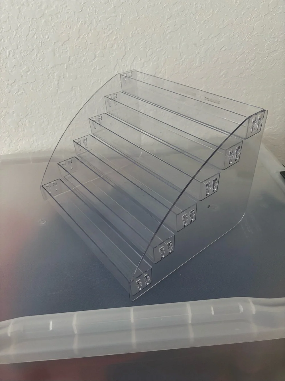 Clear Acrylic Multi-Tier Storage Organizer  (sunglasses, nail polish, etc)